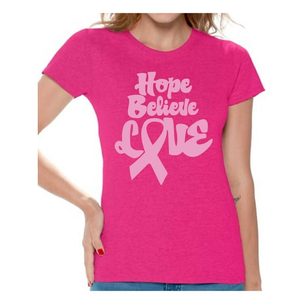 Awkward Styles Breast Cancer Awareness Crewneck Sweater Hope Pink Ribbon Sweatshirts 1 